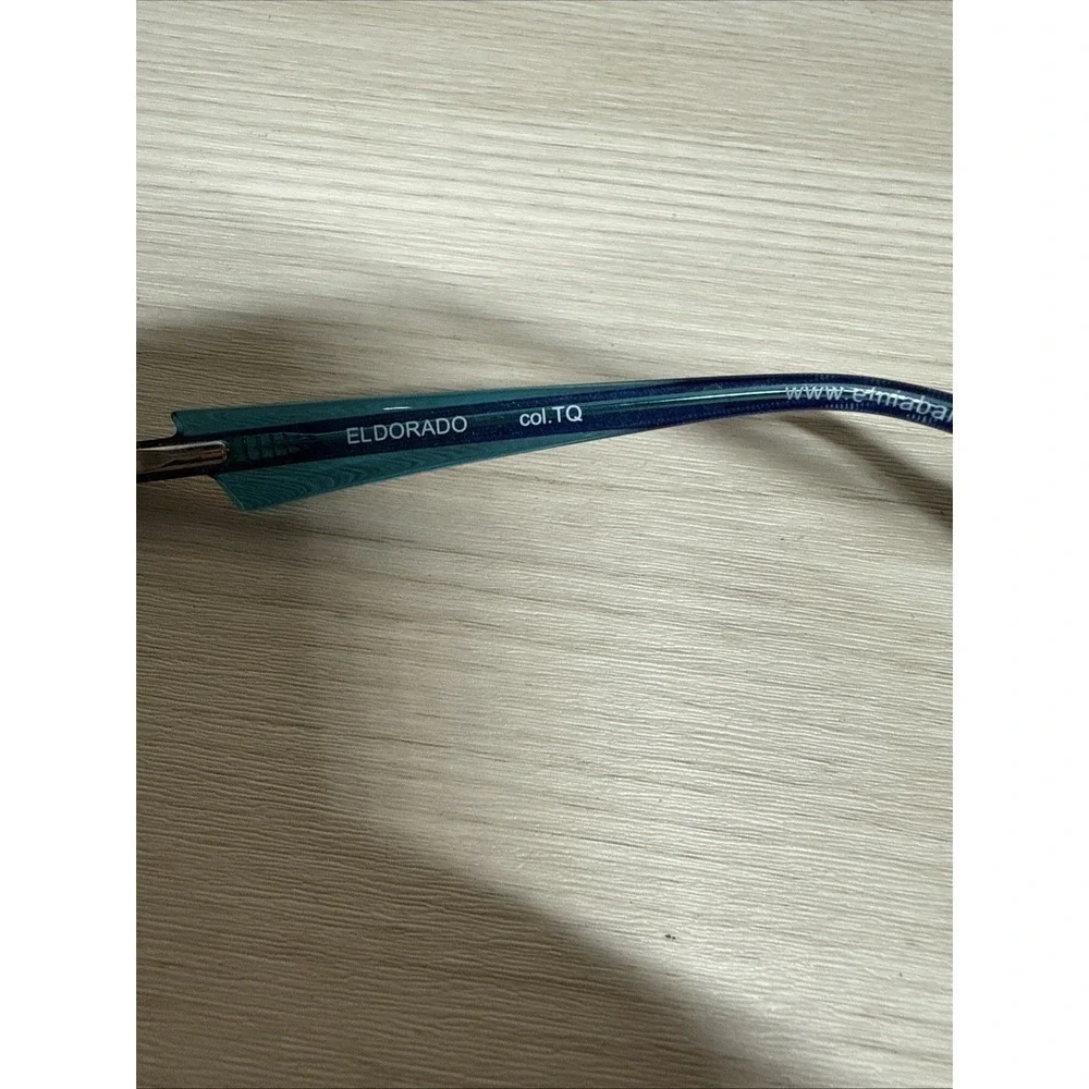 ETNIA BARCELONA‎ Eldorado TQ Turquoise Girls Kids Rectangle Eyeglasses 45-16-120